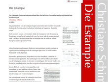 Tablet Screenshot of estampie-schima.com